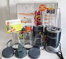 Універсальний фітнес блендер NutriBullet стаціонарний комбайн екстрактор 900 Вт, фото 5