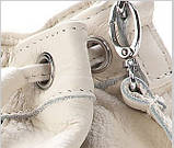 Сумка мішок жіноча шкіряна річна, фото 3