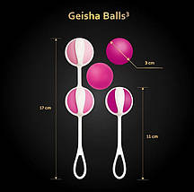 Кульки для тренування інтимних м'язів Gvibe Geisha Balls 3, 3 см, фото 2