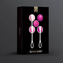 Кульки для тренування інтимних м'язів Gvibe Geisha Balls 3, 3 см, фото 3