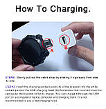 Смарт-годинник FD68 B33, круглий кольоровий екран, пульсометр, Bluetooth, крокомір, музика, погода, калорії, фото 7