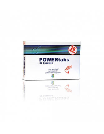 Капсули для потенції Viamax Power Tabs, 20 шт., фото 1
