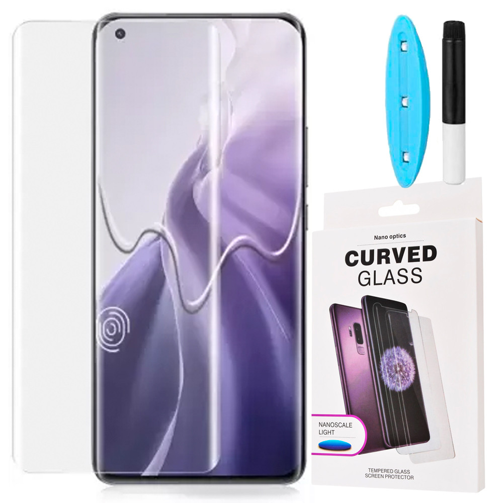 Захисне скло CDK UV Curved для Oppo Find X3 Neo / Reno5 Pro+ 5G (010276) (clear)