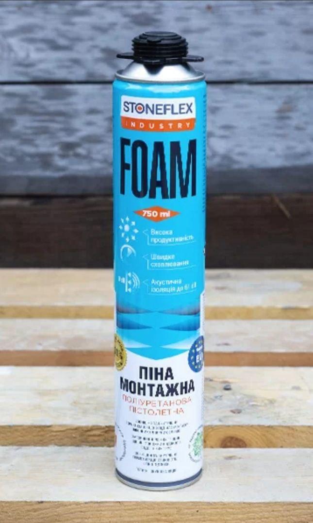 Монтажна поліуретанова піна Stoneflex Industry Foam