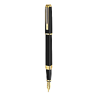 Перова ручка Exception Waterman (лак, позолота, золоте перо F, колір корпусу чорний) 11 028