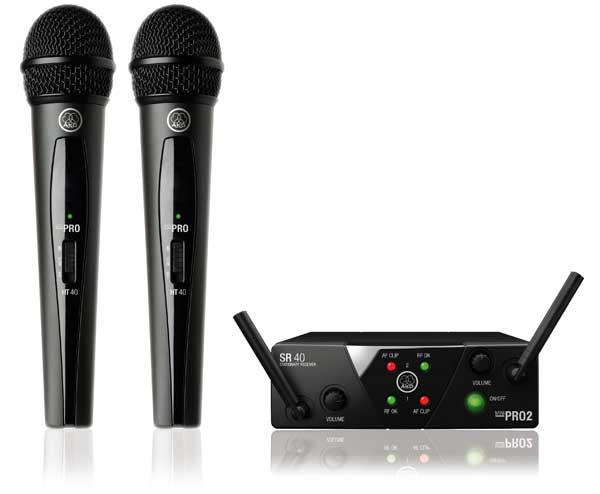 Мікрофонна радіосистема AKG WMS 40 Mini Dual Vocal