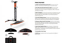 Комплект гідрофойл установка - Slingshot Hover Glide FWing V1, фото 2