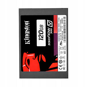 Універсальний SSD накопичувач Kingston (жорсткий диск) з роз'ємом SATA III на 120ГБ Б/В, фото 1