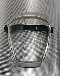 Захисна маска на все обличчя зі змінними фільтрами(сіра), фото 2