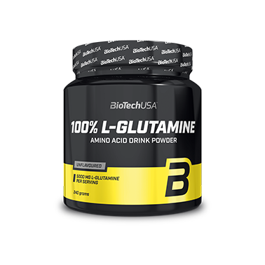 100% L-Glutamine BioTech 240 g, фото 1