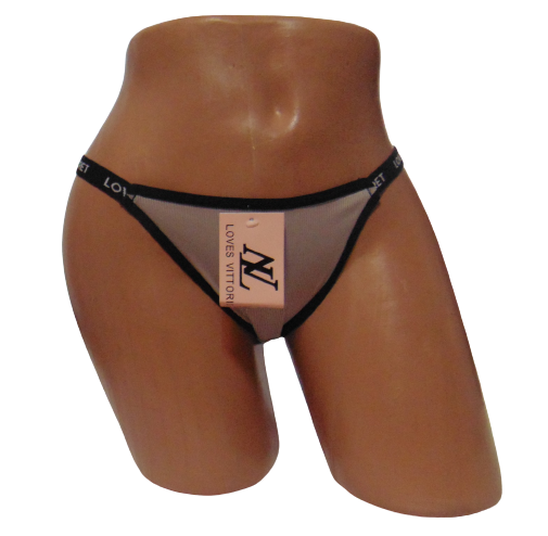 Трусики американка Loves Vittorio 20408 L-XL сірі, фото 1