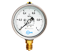 Виброустойчивые манометри UAM ДМ8008-В-У2 от 0 до 160 МПа РШ,ОШ