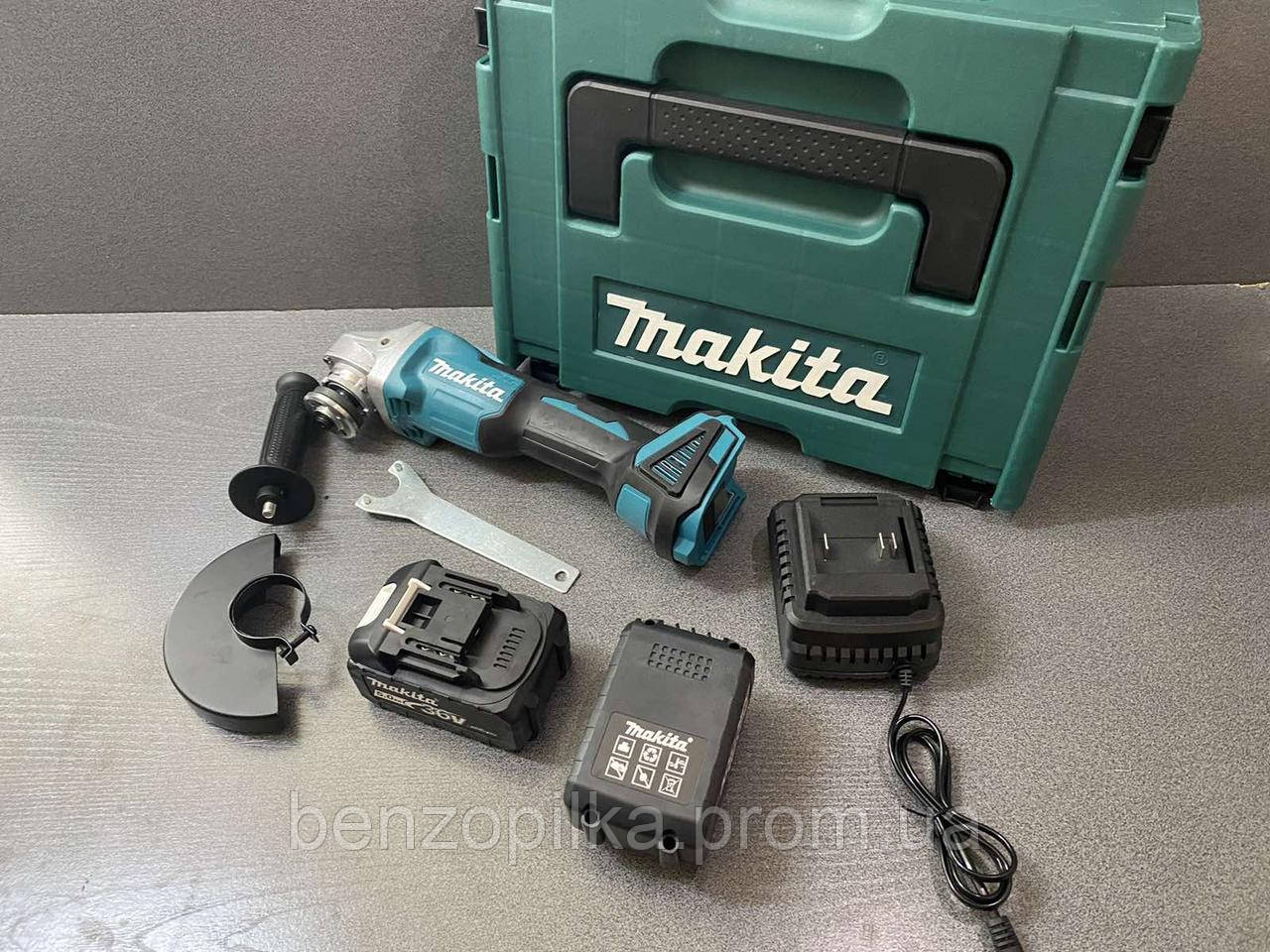 Акукмуляторная болгарка Makita DGA504 36V УШМ 125 мм угловая шлифмашина Макіта турбинка - фото 9 - id-p1882857760