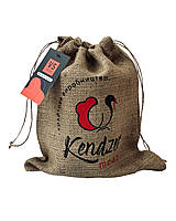 Мішечок із мішковини брендований логотипом компанії