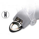 Кігтеріз-гільйотина для кішок і собак PFCS-A з підсвічуванням (Сіро-помаранчевий), фото 2