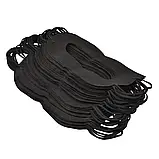 Маска Лицьова підкладка одноразова для Окулярів Віртуальної Реальності всіх типів — Чорний, 100 ШТ., фото 3