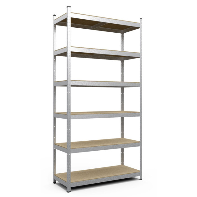 Стелаж металевий Стандарт ДСП (2800х900х600) оцинкований