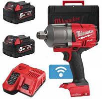 Гайковерт високомоментний MILWAUKEE 3/4" (2034 Нм) M18 FUEL ONEFHIWF34-502X ONE-KEY (2акб+ЗУ+кейс)