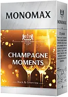 Чай листовой черный с зеленым Мономах Champagne Moments (Брызги шампанского) 80г