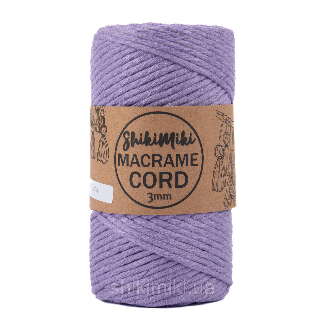 Еко шнур Macrame Cord 3 mm, колір Прованс