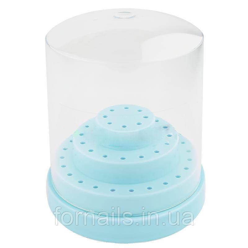 Підставка для фрез на 48 шт, блакитна, фото 1