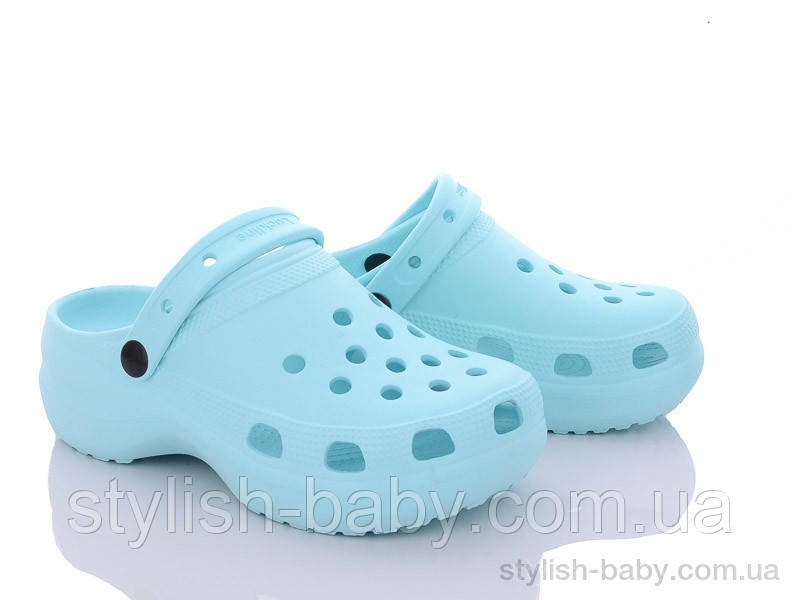 Підліткова колекція літнього взуття гуртом. Крокси 2024 бренда Luck Line (рр. с 36 по 41)