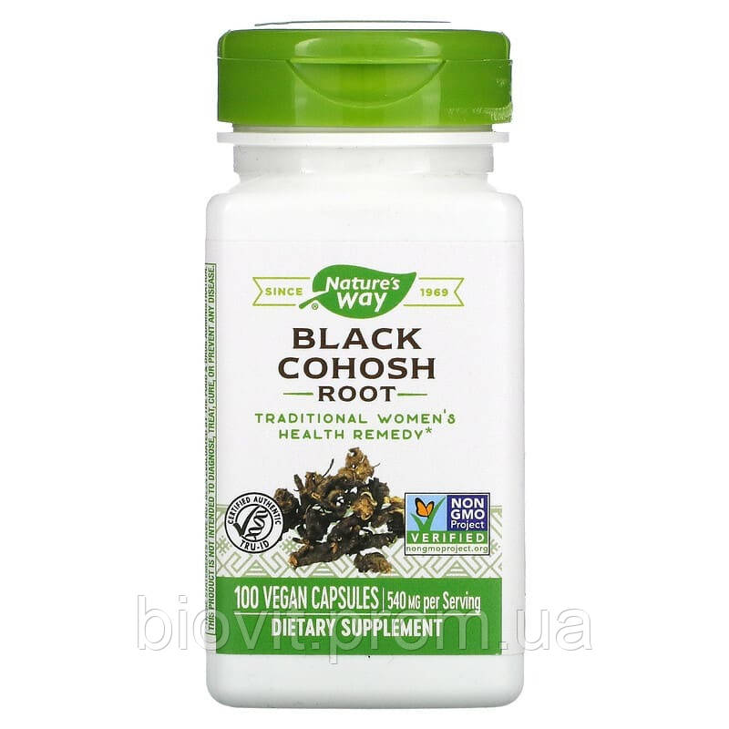 Клопогон Циміцифуга (Black Cohosh Root) 540 мг