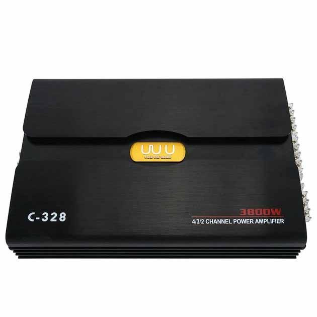 Автомобільний підсилювач звуку C-328 3800W 4-х канальний