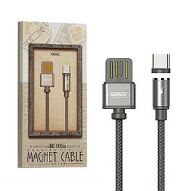 Магнітний USB кабель REMAX MAGNET CABLE GRAVITY SERIES RC-095a TYPE-C