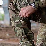 Форма Shark (Сорочка Ubacs + штани тактичні 5 кишень з вставками для наколінників) Grifon мультикам ріп-стоп (вафелька) літня 56, фото 6