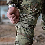 Форма Shark (Сорочка Ubacs + штани тактичні 5 кишень з вставками для наколінників) Grifon мультикам ріп-стоп (вафелька) літня 56, фото 10