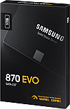 Накопичувач SSD 1 TB Samsung 870 EVO 2.5" SATAIII 3D TLC (MZ-77E1T0B), фото 8
