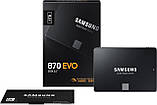 Накопичувач SSD 1 TB Samsung 870 EVO 2.5" SATAIII 3D TLC (MZ-77E1T0B), фото 9