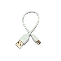 Кабель Value S0732 для Power Bank USB AM-USB3.1 Type-C 2.4А 0.2m белый