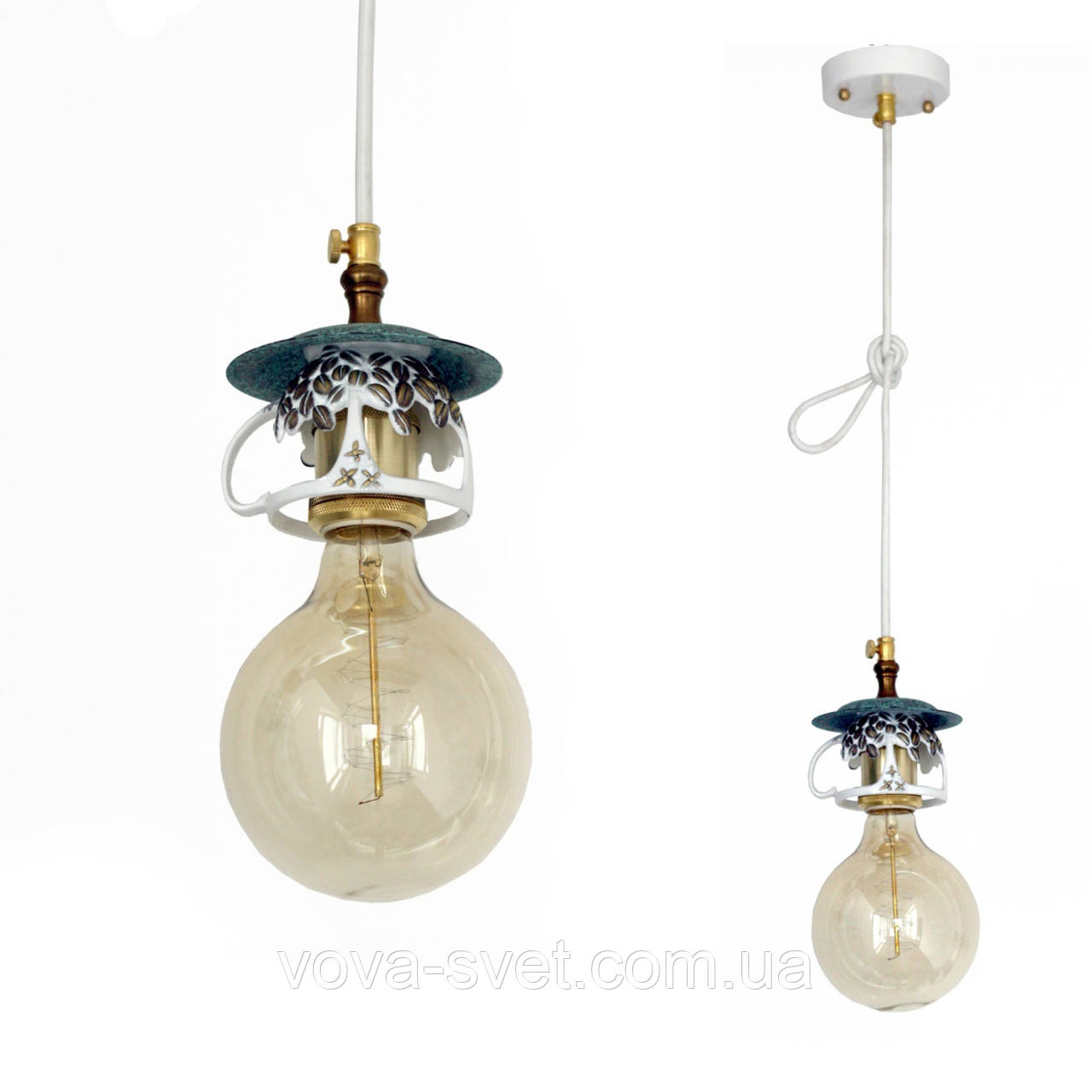 Світильник підвісний Loft Steampunk [ Pendant LATTE ]