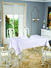 Скатертина прямокутна 150*220 Tropik Home Paisley колір білыйий