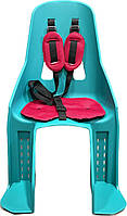 Велокрісло дитяче на багажник Бірюзове ORG