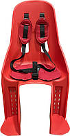 Велокрісло дитяче на багажник Червоне ORG