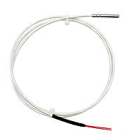 Датчик температуры PT100 2B з кабелем 1м влагоустойчивый
