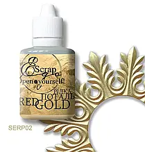 Рідка швидкосохнуча поталь "ScrapEgo" Red gold 30ml