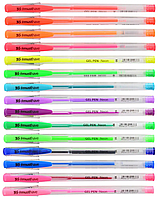Ручка YES гелевая, 1 шт., гелева, ассорти, NEON, Amazing color (411712)