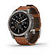 Смарт-годинник Garmin Fenix 7 Pro - Sapphire Solar Edition - титановий корпус з каштановим шкіряним ремінцем, фото 3