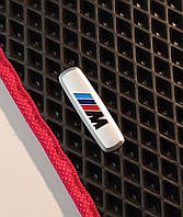 Шильдик, емблема, Логотип BMW M для автомобільних килимків Eva і ворсових килимків Бмв М