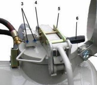 Кришка для бочки пневмонагнітача з клапаном скидання повітря