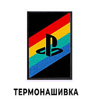 Нашивка лого "Playstation" на клеевой основе