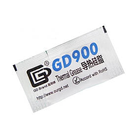 Подарункова термопаста GD900 0,5г 4.8 Вт/мК