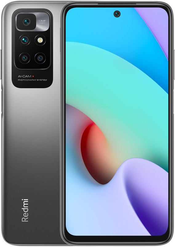 Телефон Xiaomi Redmi 10 (NFC) 4/64GB Carbon Gray: продаж, ціна у ...