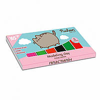 Пластилин YES, 6 цветов, 120 г., , Pusheen (540608)