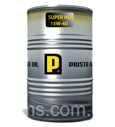 Масло моторне 15W-40 PRISTA HD SUPER 15W-40 бочка 210 л