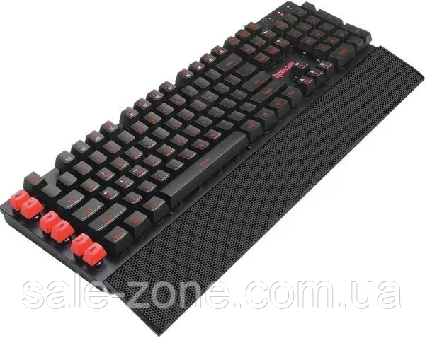 Ігрова клавіатура Redragon Yaksa K505 USB UKR + 7 кольорів підсвічування + 26 кнопок (Чорний)